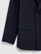Gender Free-Blazer croisé marine Mixte-4