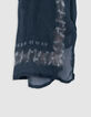 Foulard orage motif tête de mort-filet Homme-2