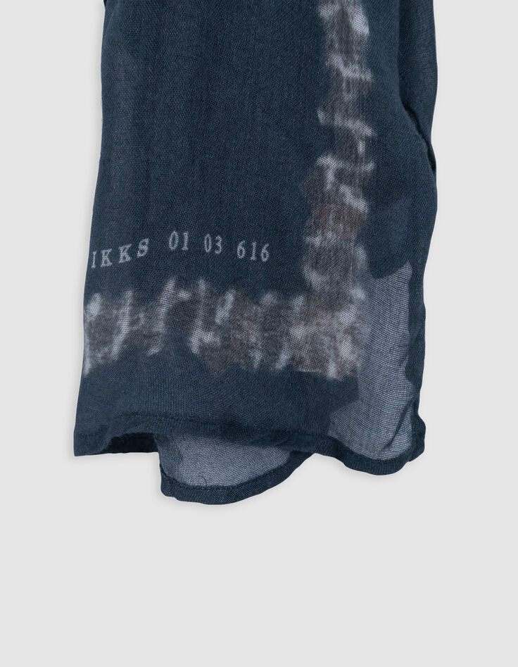 Foulard orage motif tête de mort-filet Homme-2