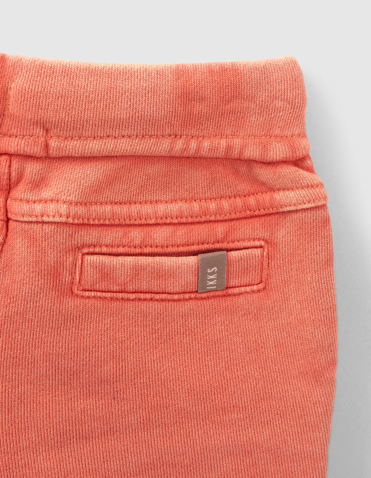 Boys’ orange combat Bermudas-4