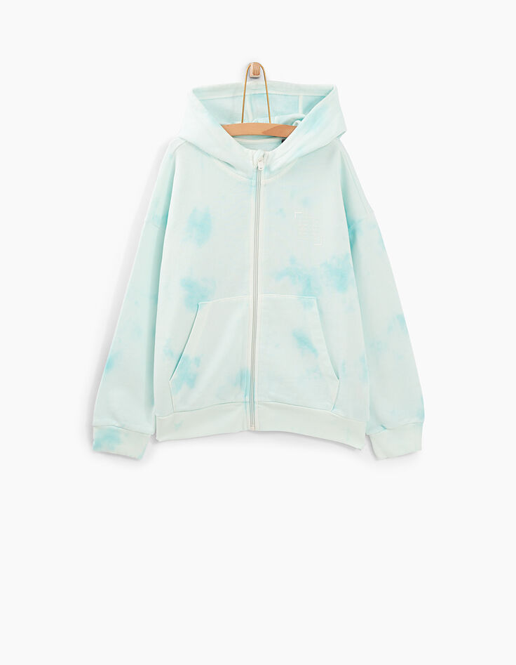 Blaue Jungensweatjacke mit Tie-Dye-Effekt-5 Blaue Jungensweatjacke mit Tie-Dye-Effekt-5