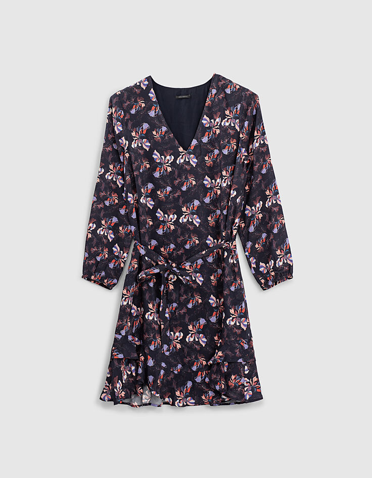 Damenkleid aus Ecovero®-Viskose mit Blumenprint-5