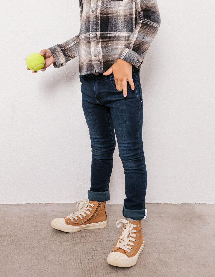 Boys’ blue black skinny jeans-2