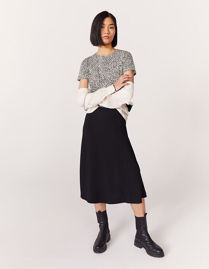 Tee-shirt léopard motif Manifesto femme-4