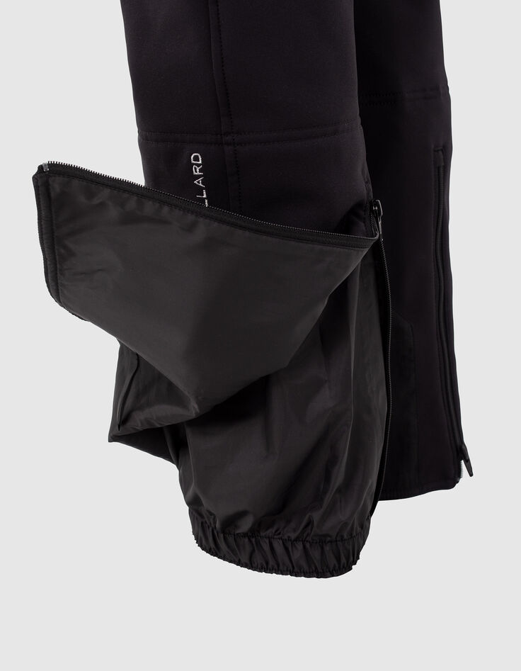 Women's black IKKS x DUVILLARD ski pants-7