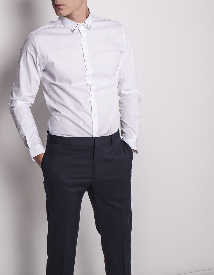 Chemise slim homme -5