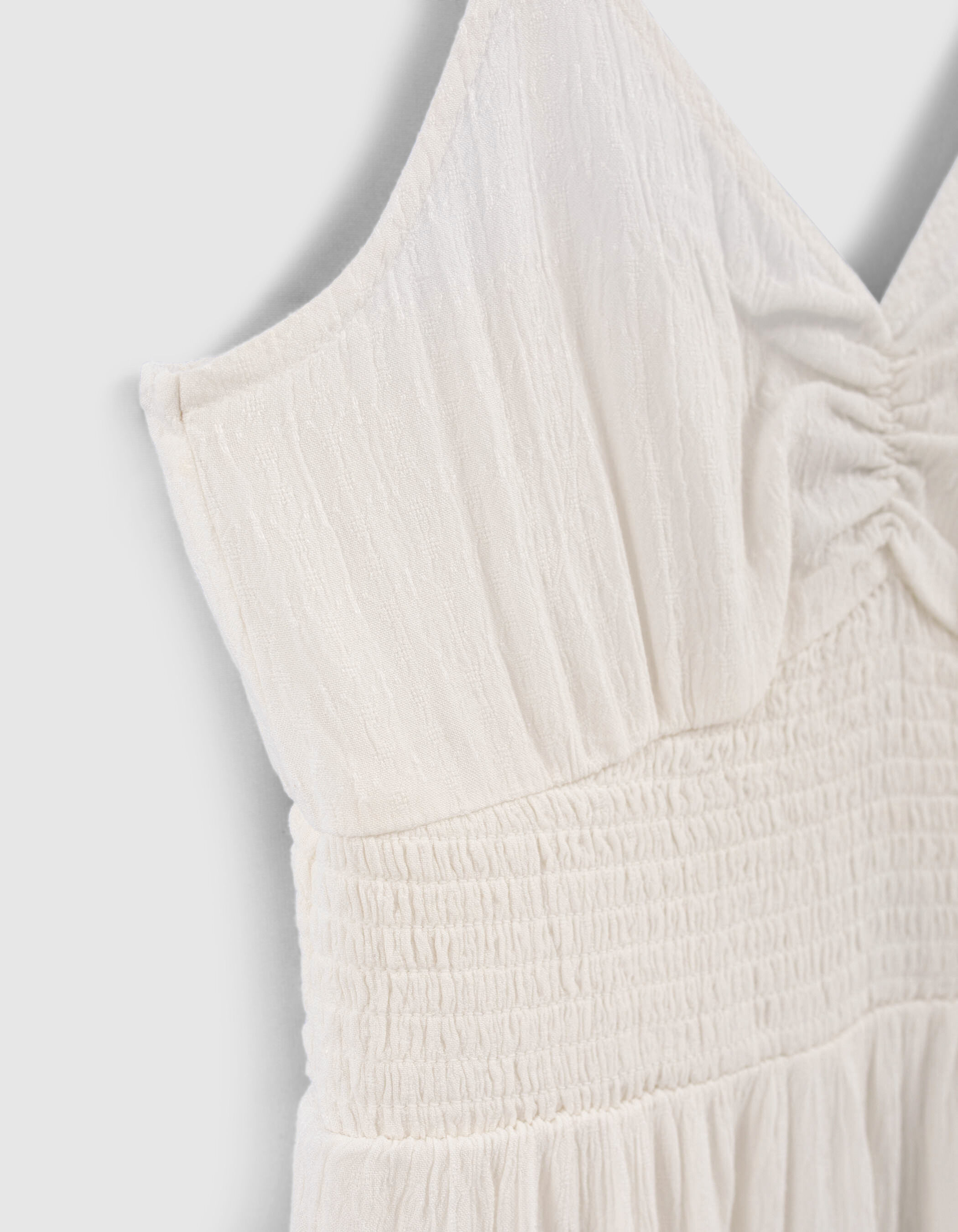 Ikks robe new arrivals longue blanche