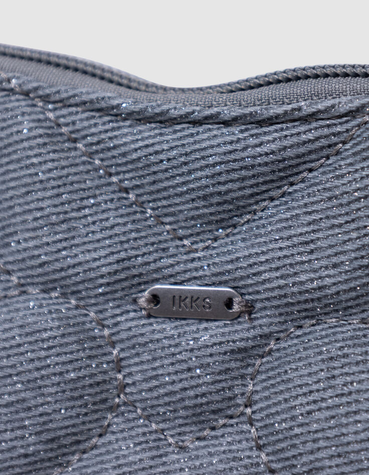 Sac à main bleu pailleté matelassage cœurs fille-6 Sac à main bleu pailleté matelassage cœurs fille-6