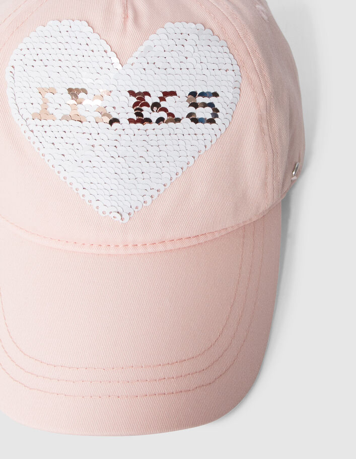 Girls' pink cap - IKKS