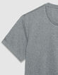 Graues DRY FAST T-Shirt Rundhalsausschnitt-8