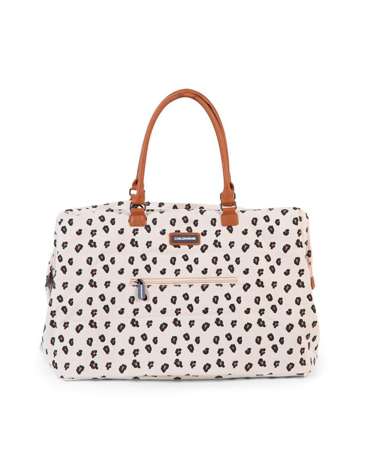 Bolso cambiador Mommy Bag crudo leopardo CHILDHOME-7