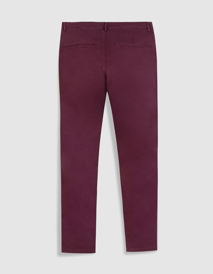 Pantalon chino slim prune Homme-6