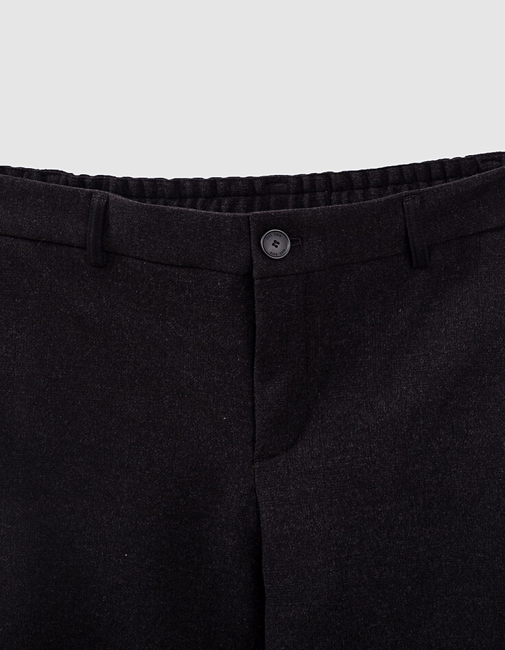 Jogpant SLIM gris prince-de-galles IKKS BETTER Homme-2