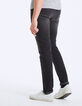 Men's Hollywood slim black jeans-4