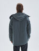 Parka asfalt WATERPROOF multi-zakken Heren-3