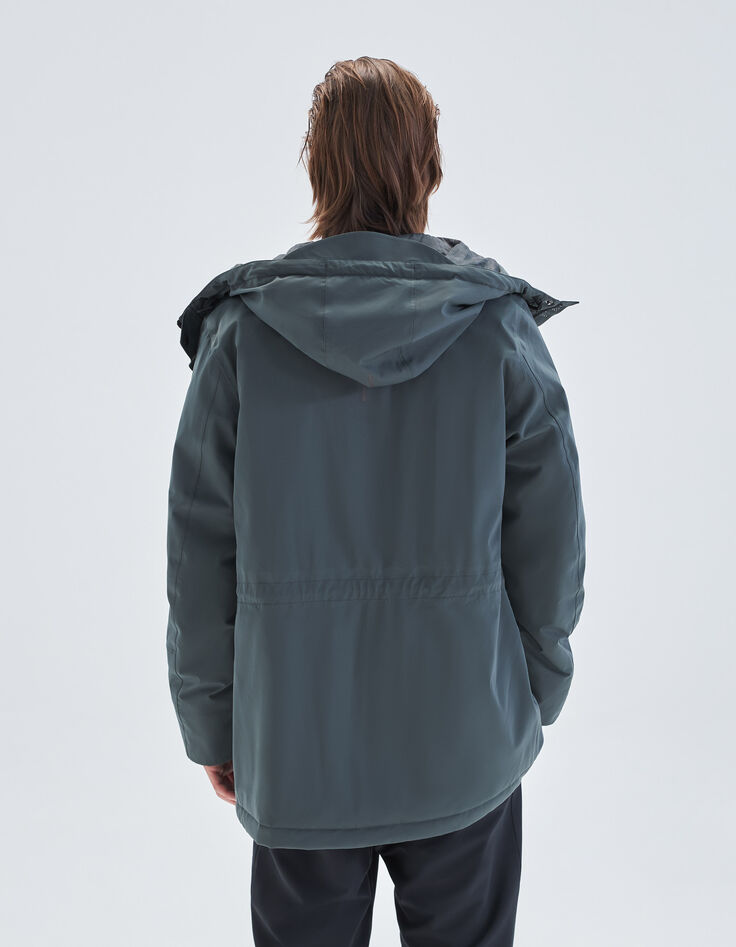 Parka asfalt WATERPROOF multi-zakken Heren-3