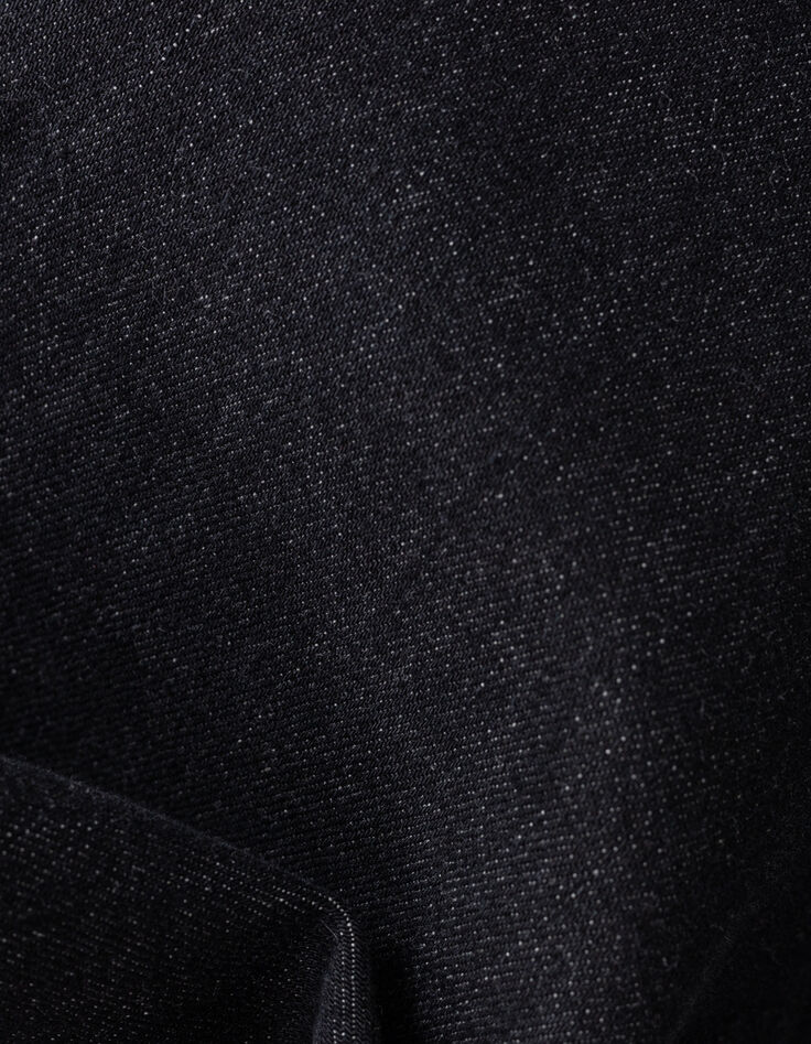 Jean bootcut noir d&eacute;lav&eacute; Femme-8