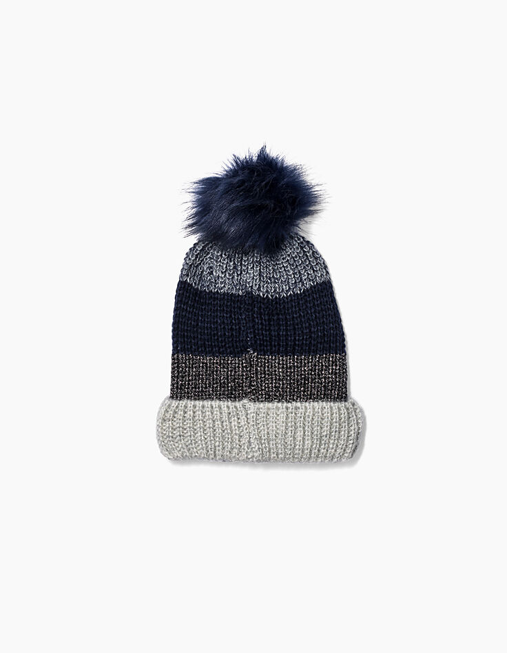 Gorro azul niña-2