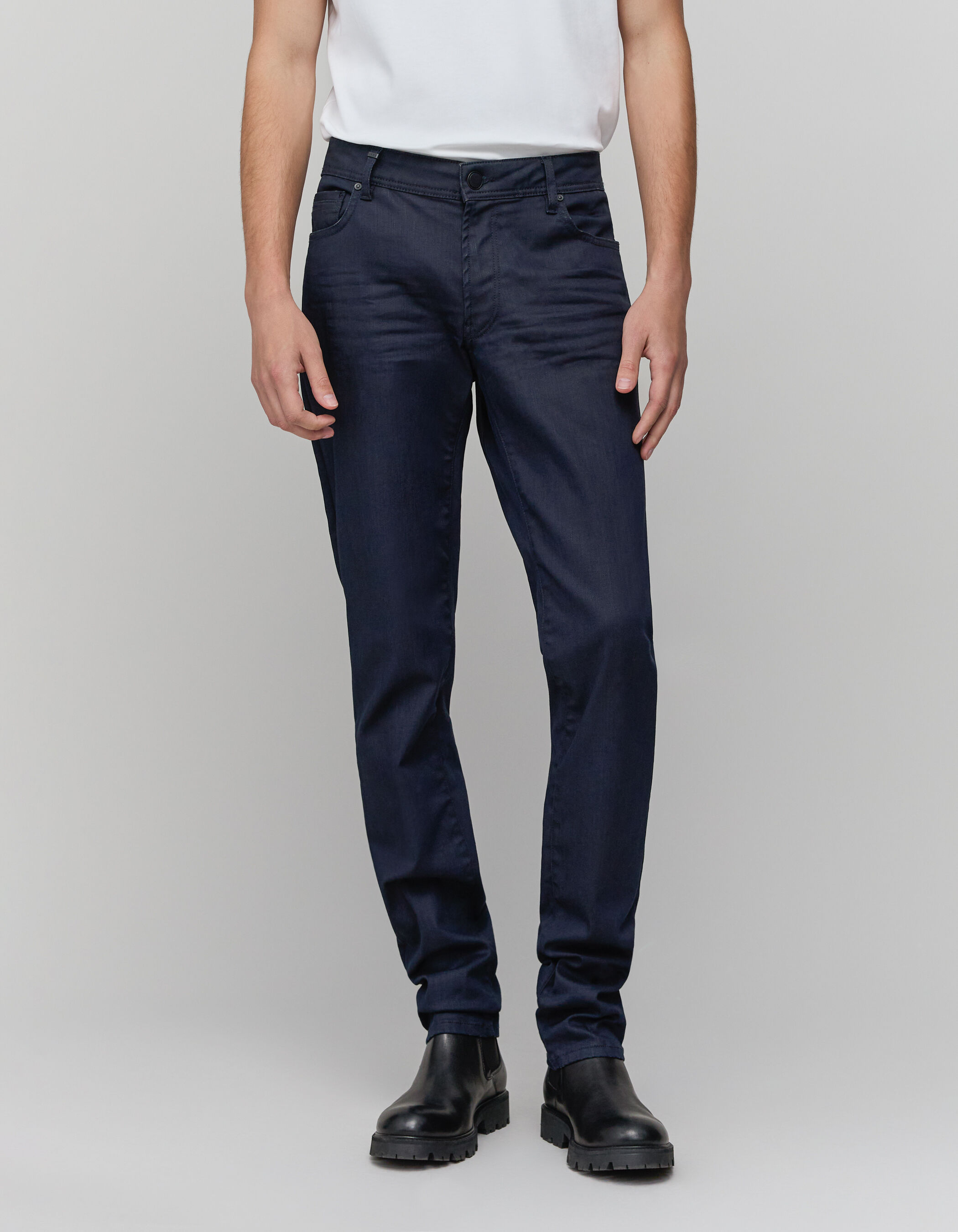 Men s SLIM fit navy jeans