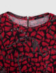 Tee-shirt manches 3/4 imprimé serpent et chaines femme-2