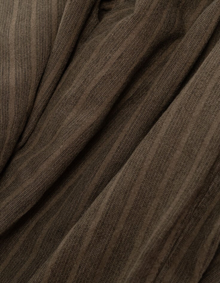 Herrenchinohose, khaki, Streifenmotiv-7