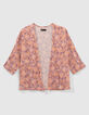 Parma Mädchen-Kimono, psychedelischer Blumenprint-1