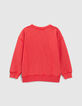 Sudadera roja moto y mensaje en relieve ni&ntilde;o-3