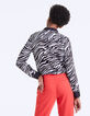 Chemise en viscose imprimé zèbre femme-4
