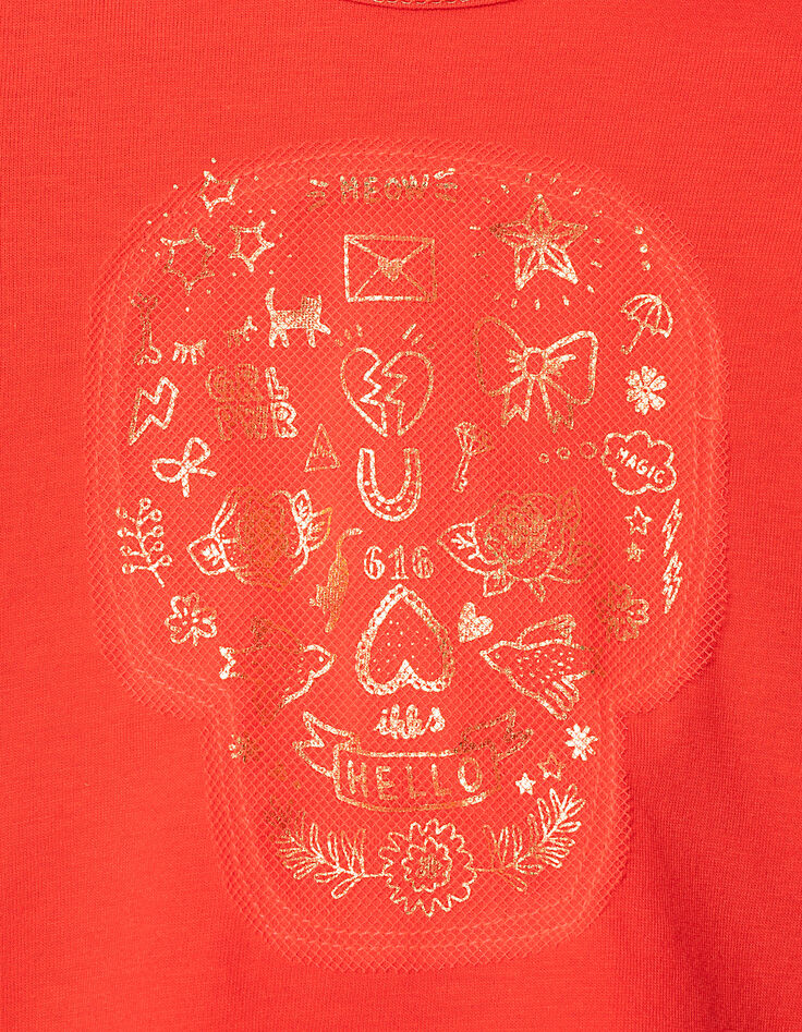 Koraal T-shirt babymeisjes-3 Koraal T-shirt babymeisjes-3