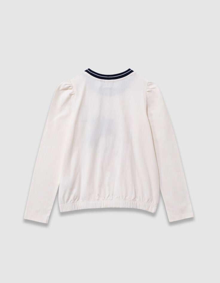 Camiseta blanca bruja Harry Potter niña-4