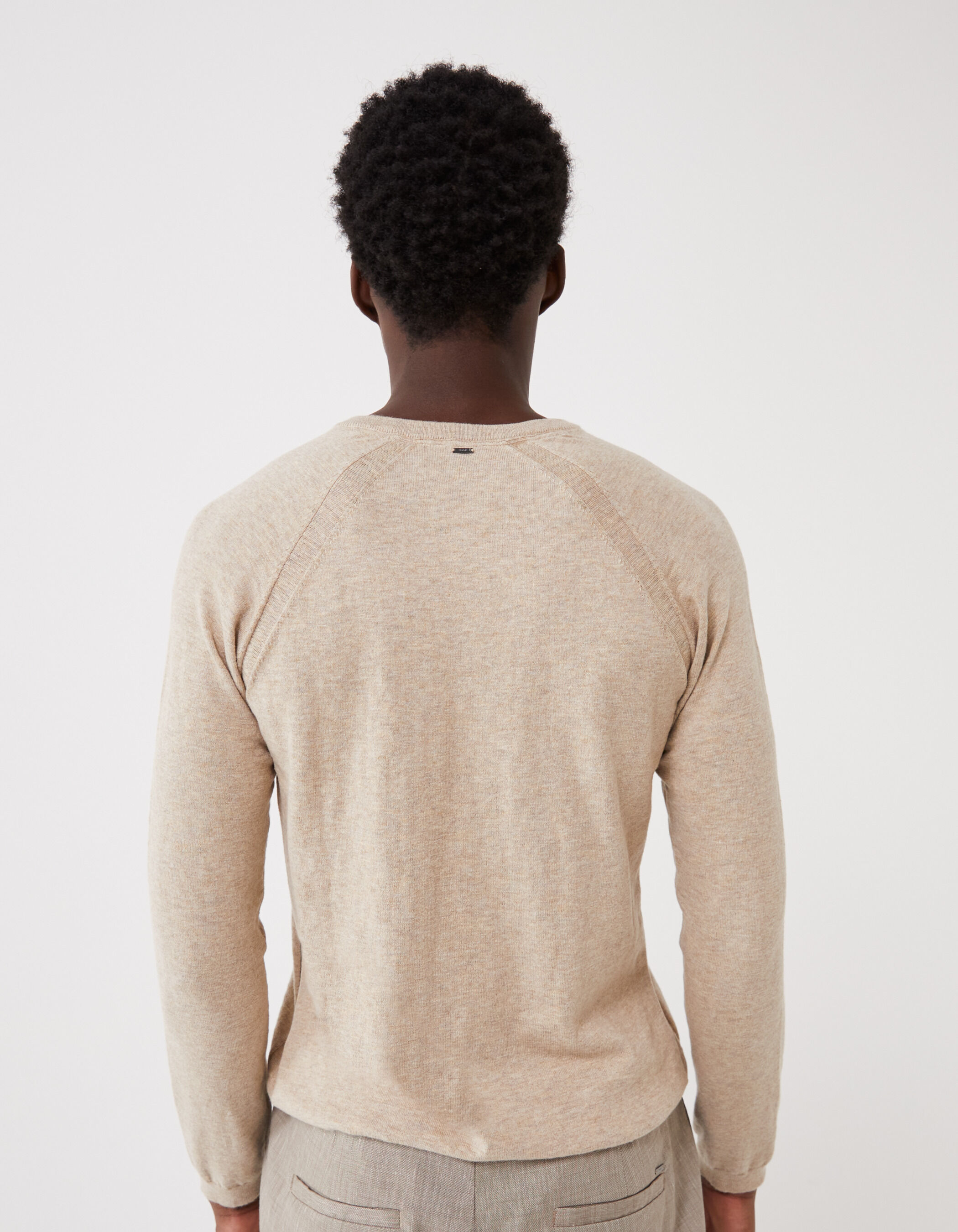 Pull en cheap lin homme