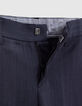 Pantalon marine maille garçon-7