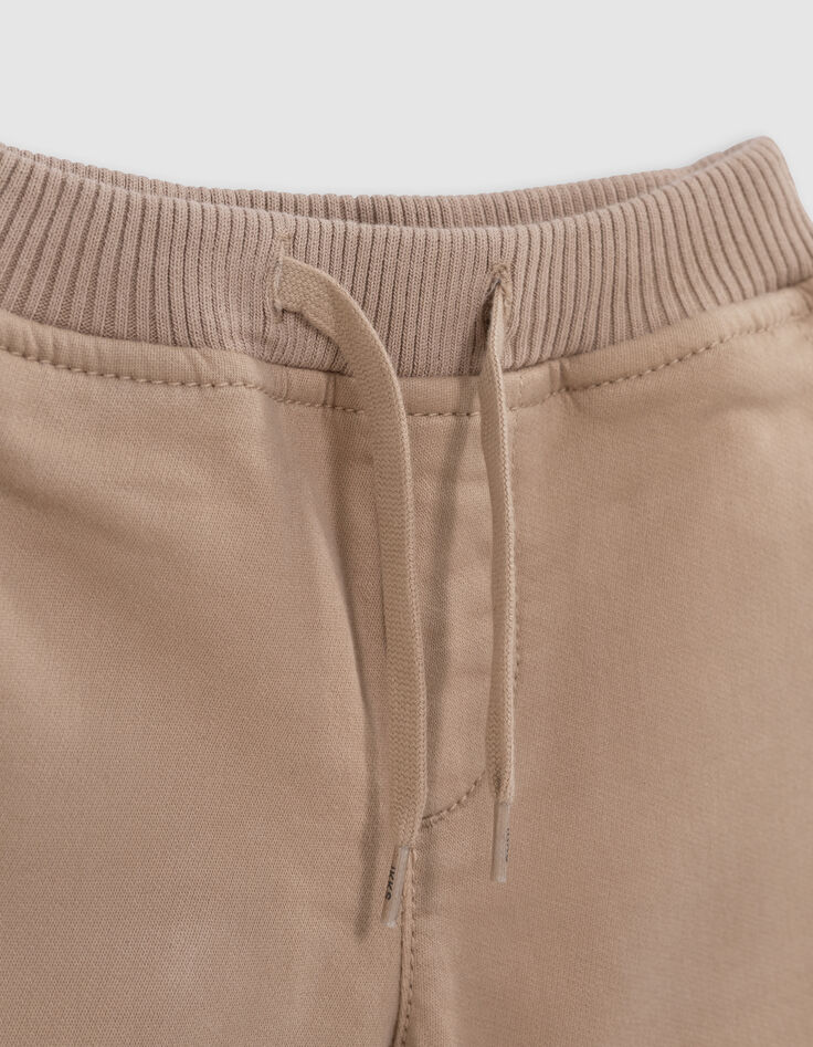 Beige Babyjungen-Jeansbermudas-2