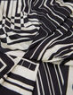 Pure Edition-Robe noire drapée graphique Art Déco Femme-7
