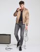 Jean SLIM gris souris Mumbai Homme-1