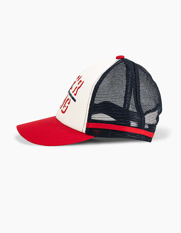 Gorra navy, blanco, rojo con palmeras niño -4 Gorra navy, blanco, rojo con palmeras niño -4