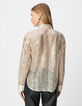 Women’s gold bead and sequin-embroidered shirt-3