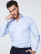 Chemise REGULAR myosotis à rayures Homme-1