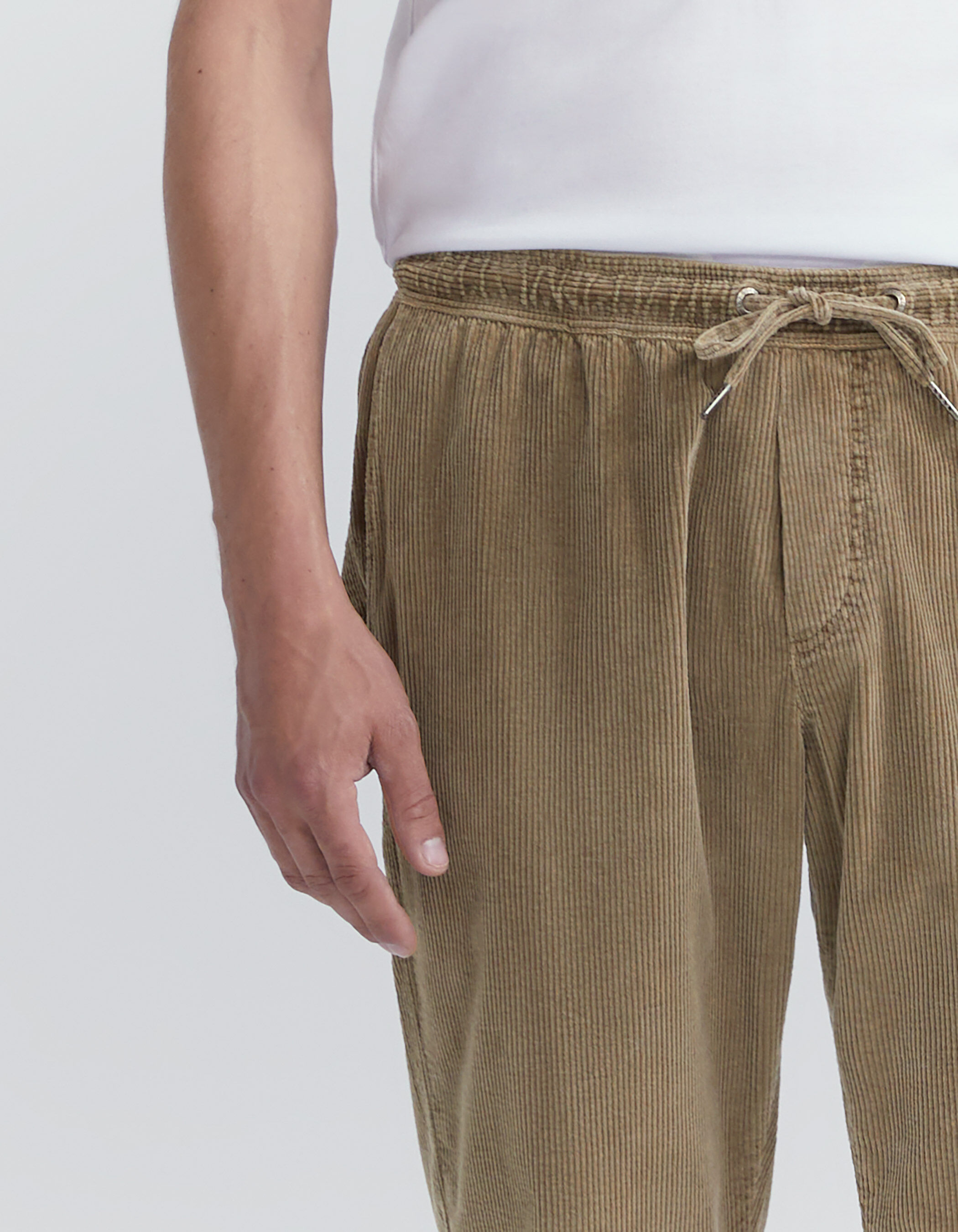 Corduroy deals joggers mens