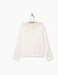 Ecru blouse meisjes-2