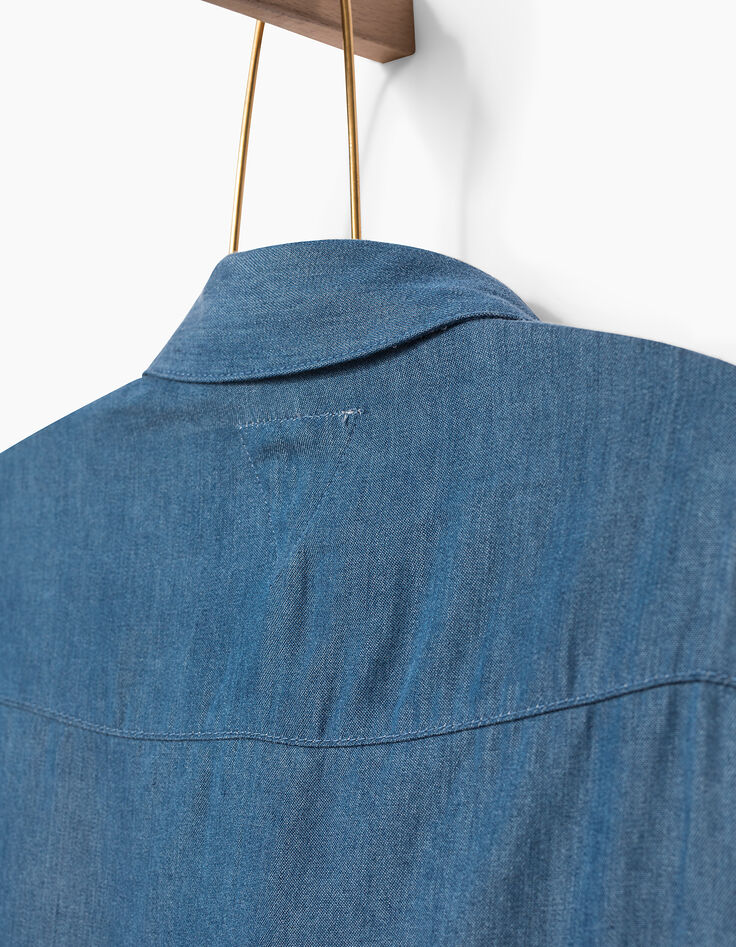 Girls' denim shirt -6