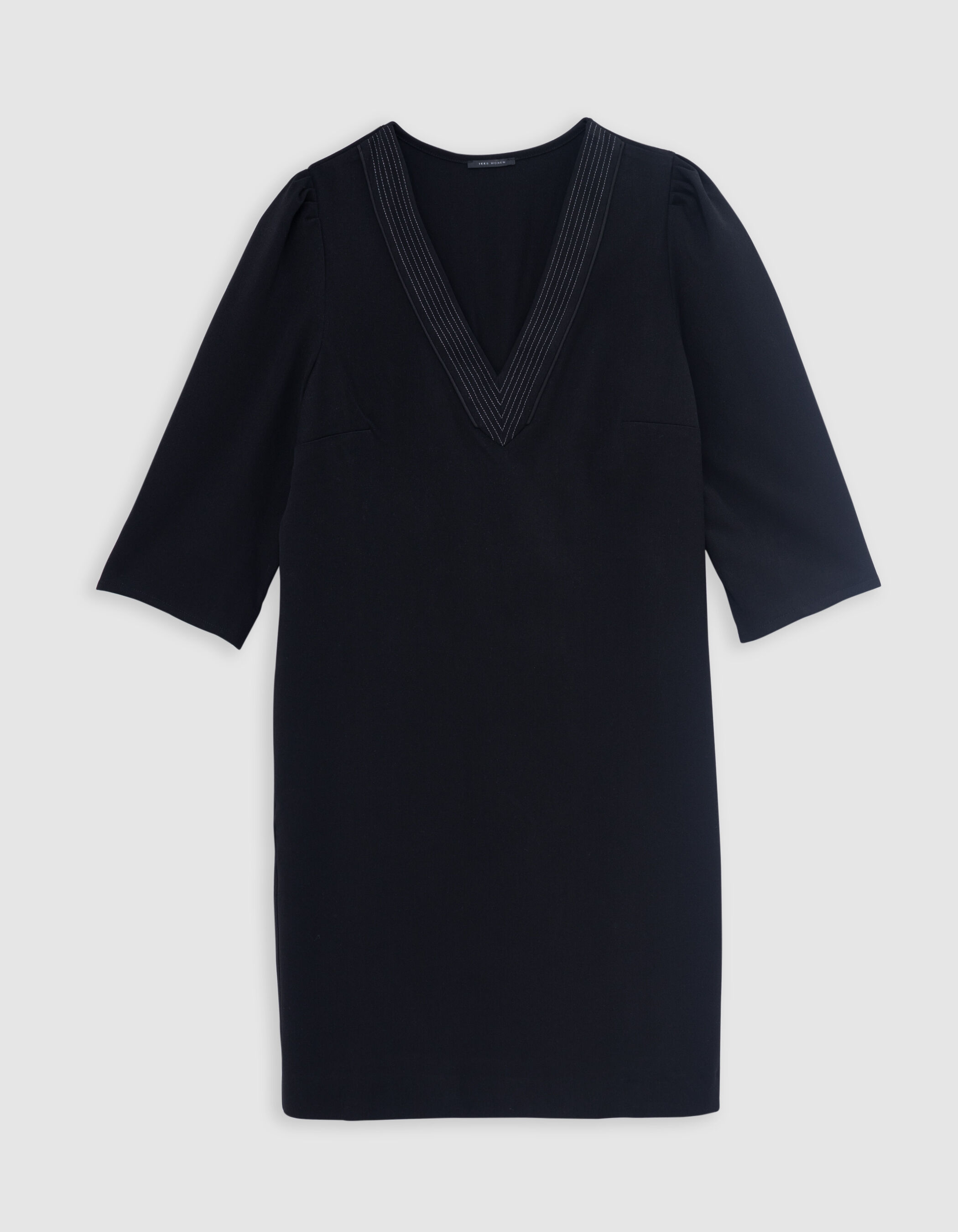 Robe housse noire top