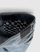 Blaue Jungen-Slimjeans mit platzierten Gebrauchsspuren-4