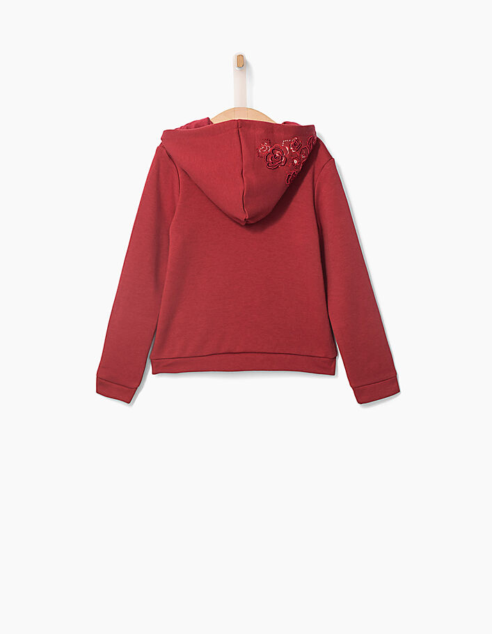Rotes Mädchensweatshirt - IKKS