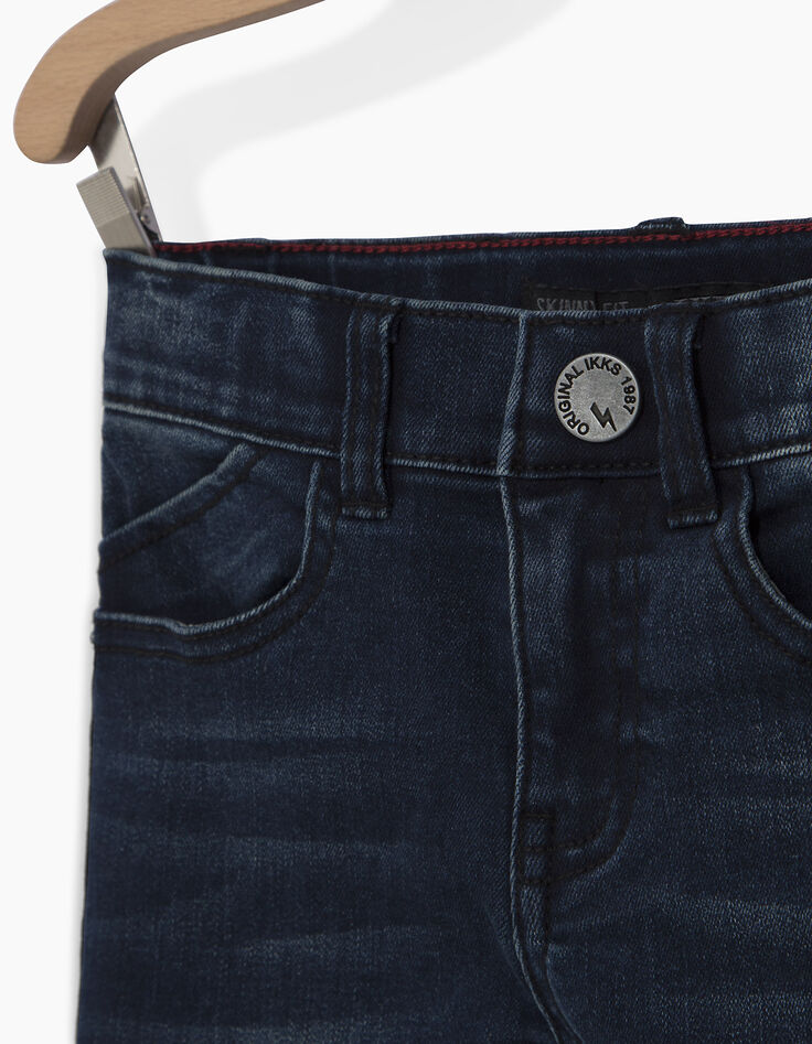 Blaue Kinder Skinny-Jeans-3