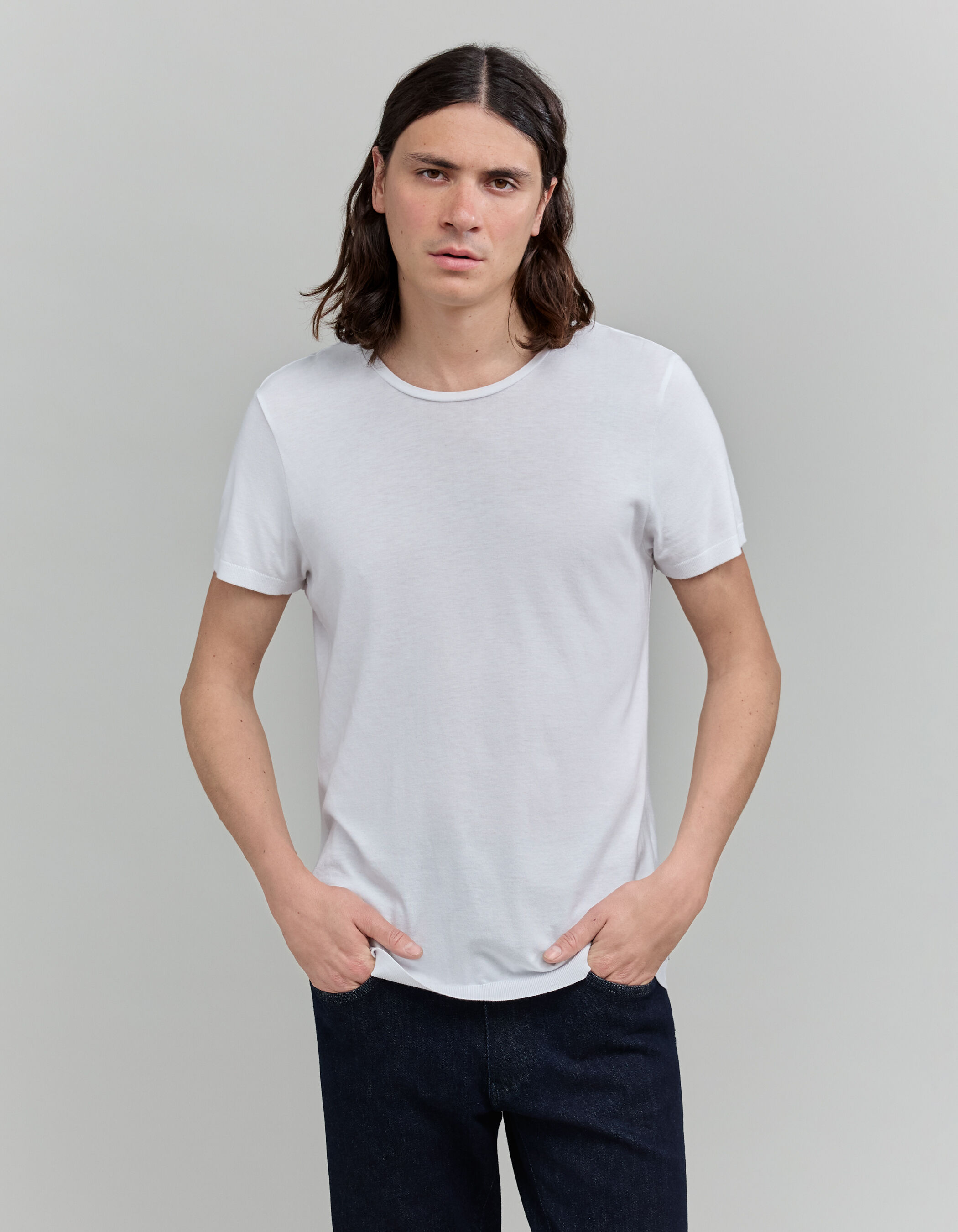 Katoenen t shirt heren hotsell