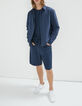 Men&rsquo;s navy nylon THERMOLITE&reg; jacket-7