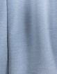 Veste de costume bleu maille chinée garçon-8