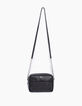 I.Code black fawn print leather bag-6