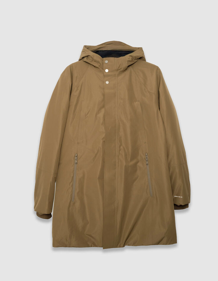 Beige parka WATERPROOF BREATHABLE doorstikt Heren-5 Beige parka WATERPROOF BREATHABLE doorstikt Heren-5